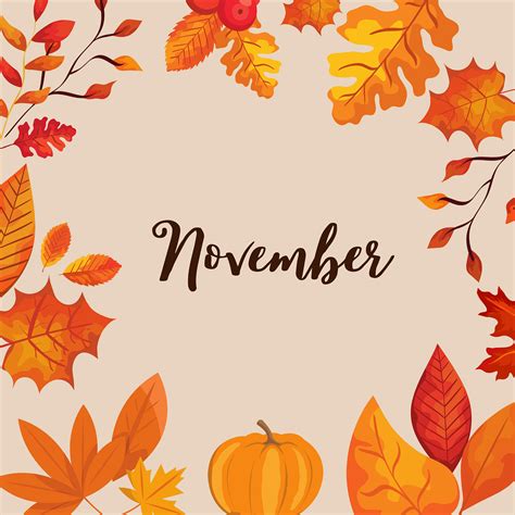 Explore 251+ Free November Illustrations: Download Now .
